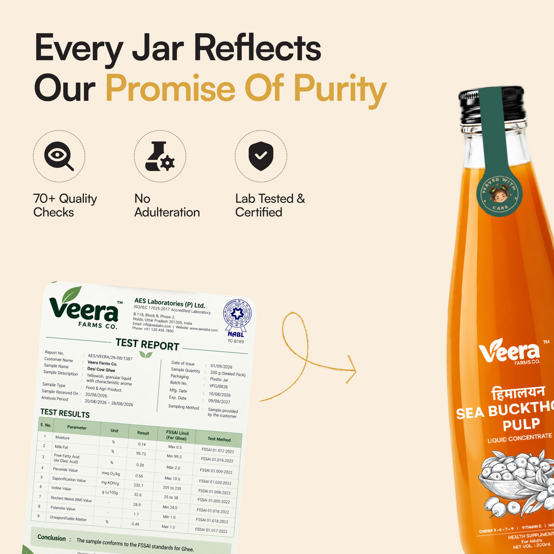 Himalayan Sea Buckthorn Pulp - Veera Farms Co.