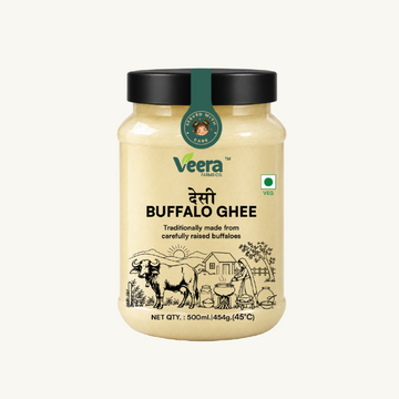 Desi Buffalo Ghee - Traditional  Method | Veera Farms Co.