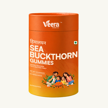 Himalayan Sea Buckthorn Gummies - Veera Farms Co.