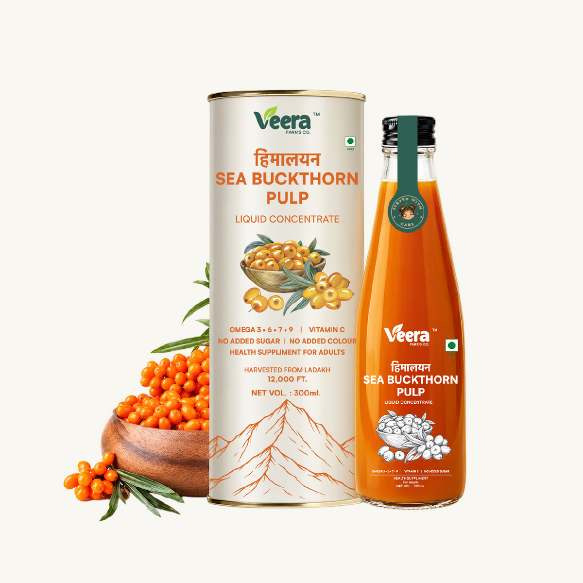 Himalayan Sea Buckthorn Pulp - Veera Farms Co.